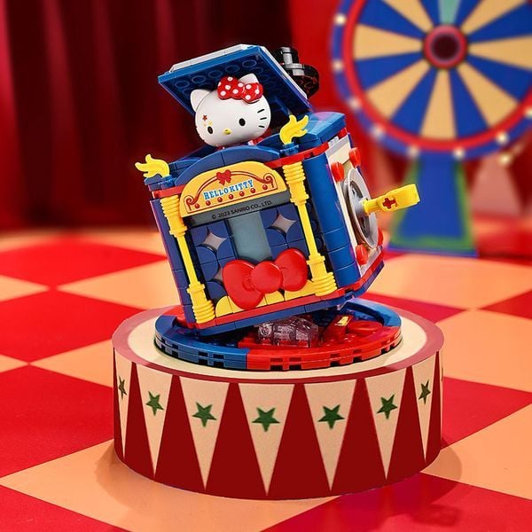 Mô hình khối gạch Keeppley Sanrio Magic Circus Hello Kitty K20823 đồ chơi lắp ráp đẹp mắt chất lượng tốt giá rẻ  quà tặng sinh nhật kỷ niệm khen thưởng dịp đặc biệt