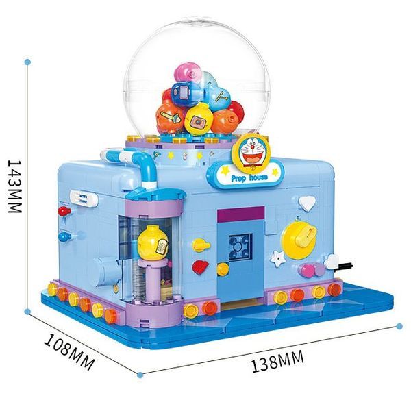  Mô hình xếp gạch Balody Doraemon Prop House 