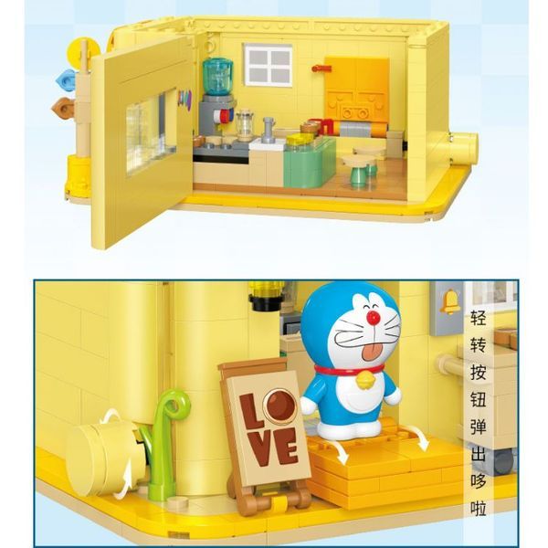  Mô hình xếp gạch Balody Doraemon Dorayaki Shop 
