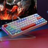  Bàn phím cơ Zifriend ZA63 Pro Salmon 3 Mode Hot Swap 