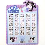  Hình dán Sticker chống nước Sanrio Kuromi 