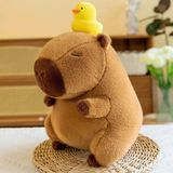 Gấu bông chuột lang nước Capybara Gà con 28cm 