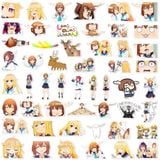  Hình dán sticker Shikanoko Nokonoko Koshitantan 