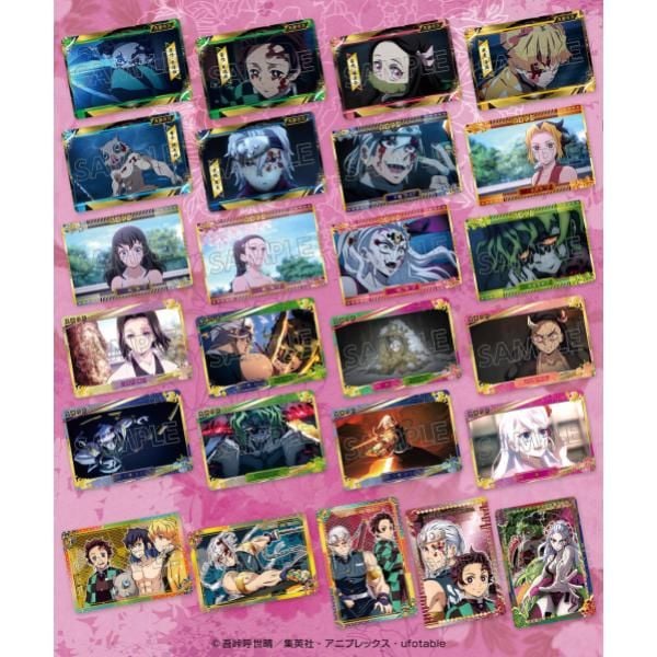  Carddass Demon Slayer Kimetsu no Yaiba Metallic Card Collection Vol. 3 