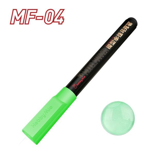  Bút sơn mô hình Water Based Matt Color Marker Hobby Mio - MF04 Fluorescent Green 