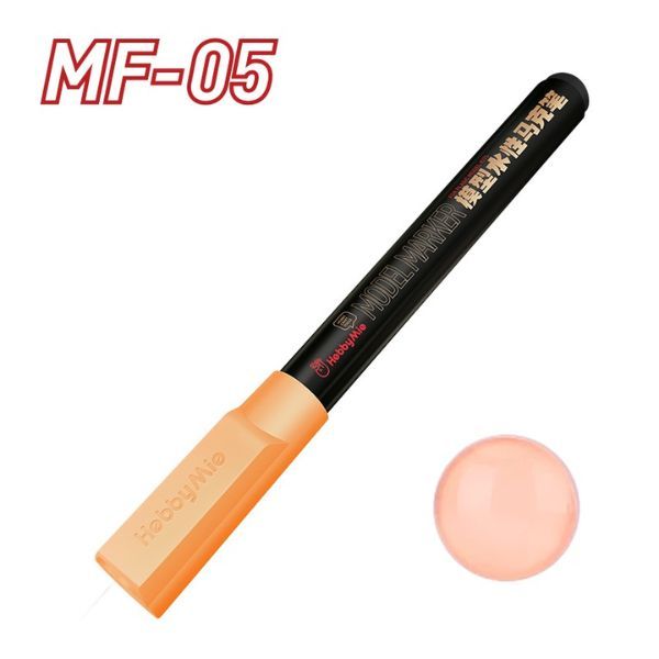  Bút sơn mô hình Water Based Matt Color Marker Hobby Mio - MF05 Fluorescent Orange 