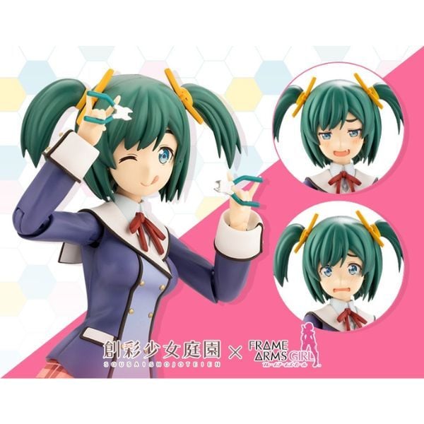 Mô hình lắp ráp Bukiko Kotobuki Wakaba Girls' High School winter clothes Kotobukiya JK023 đẹp mắt tạo dáng đa dạng trang trí trưng bày góc học tập bàn làm việc