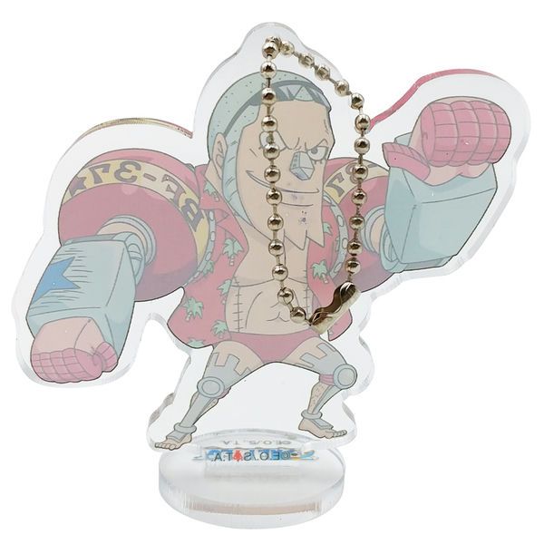  Móc khóa mô hình standee Franky One Piece - hàng bản quyền chính hãng 