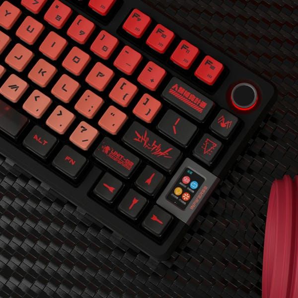  Bộ Keycap OEM PBT Evangelion Asuka Langley 122 nút 