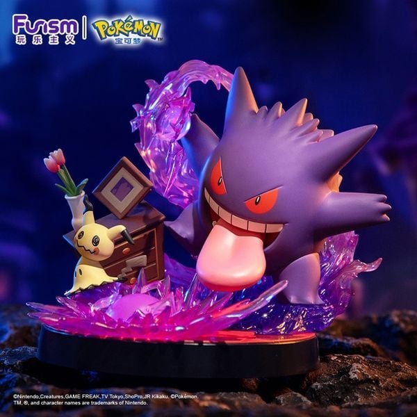  Funism Prime Figure Pokemon Gengar and Mimikyu 