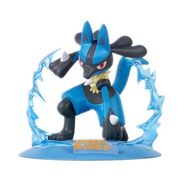Pokémon TCG: Mega Lucario Ex Figure Collection | Hot Topic