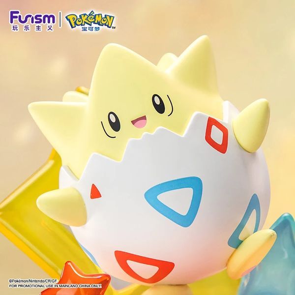 Funism Pokemon Prime Figure Mini Togepi Mô hình chính hãng đồ chơi màu sắc đẹp mắt dễ thương mua trang trí trưng bày làm quà tặng sưu tầm