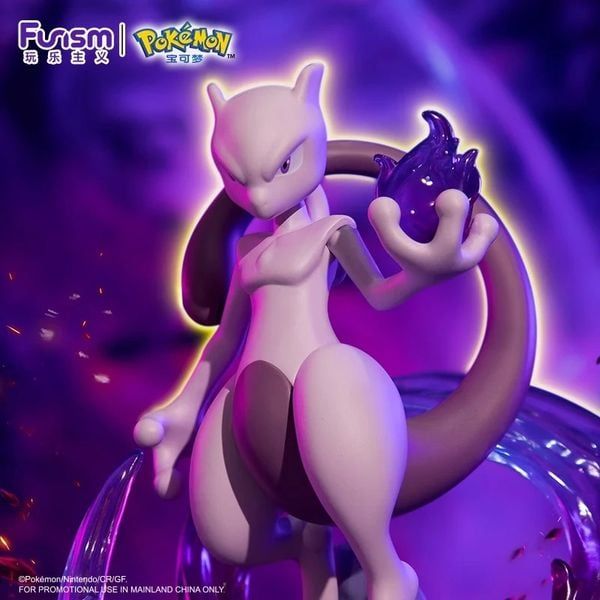  Funism Pokemon Prime Figure Mini Mewtwo - Mô hình chính hãng 