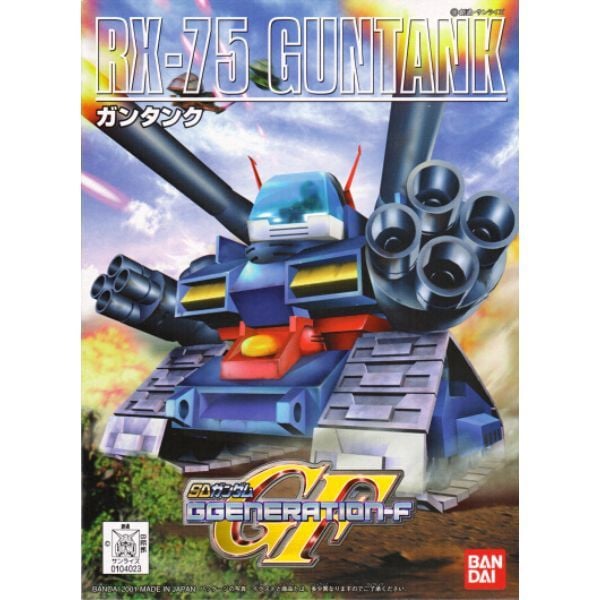 RX-75 Guntank - SD Gundam G Generation-F - Mô hình Gundam chính hãng Bandai