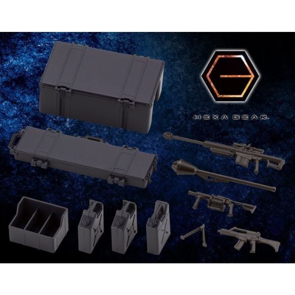  Hexa Gear Army Container Set Night Stalkers Ver - Mô hình chính hãng Kotobukiya 