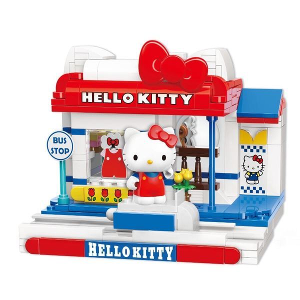  Mô hình Keeppley Tiệm Thời Trang Hiện Đại Hello Kitty K20807 