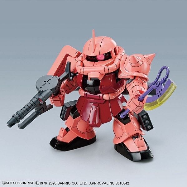  Hello Kitty / MS-06S Char's Zaku II (SD Gundam Cross Silhouette) chính hãng Bandai 