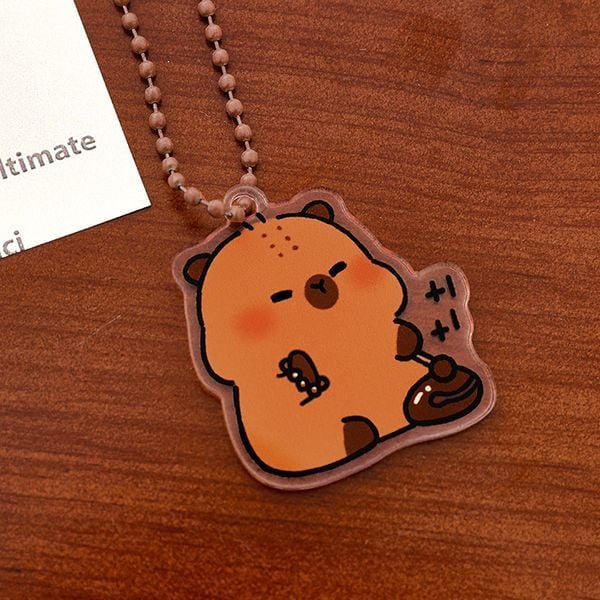  Móc khóa nhựa hình chuột lang nước Capybara Vol 3 