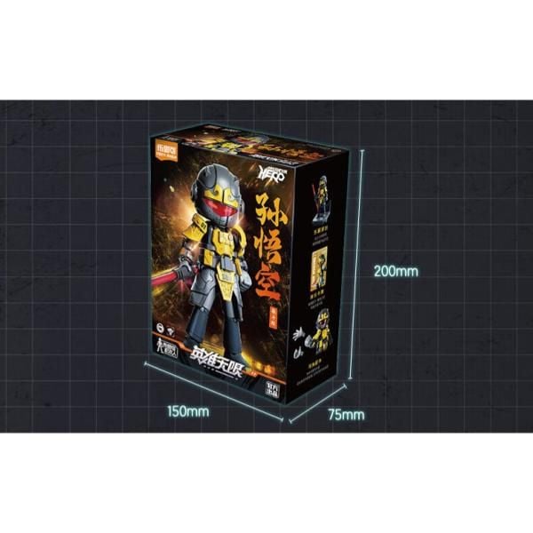 Hero Infinity Model Kit Armor Version 01 Monkey King Battle Suit - Ngộ Không - Blokees 85001 