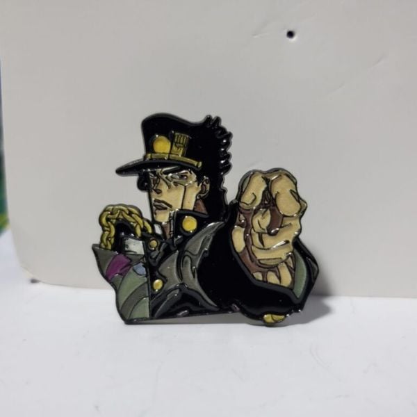 Cửa hàng bán Pin cài kim loại JoJo's Bizarre Adventure Jotaro Kujo giá rẻ chất lượng cao