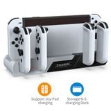 Đế sạc Joy-con mở rộng gắn Dock Nintendo Switch OLED DOBE - Đen Trắng - TNS-0122B