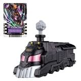  Thẻ bài và mô hình Kamen Rider Gotchard Action Chemy Steamliner 