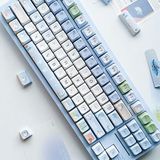  Bộ Keycap MDA PBT Dye-Sub cho bàn phím cơ Baby Shark 143 nút 