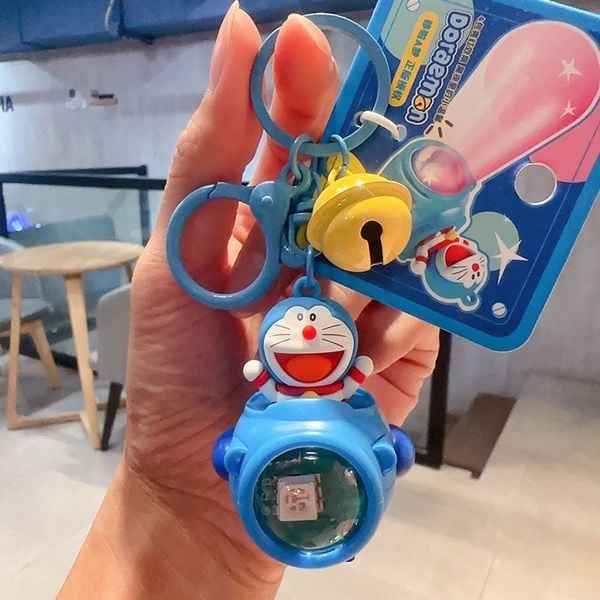 Doraemon được tái hiện sống động trong Móc Khóa Doraemon Có Đèn độc đáo