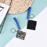  Móc khóa bo mạch PC cao su 3D 