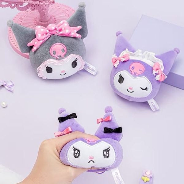 Túi Mù Móc bông Kuromi Girl's Hair Accessories Moetch Blind Box mở ra các móc khóa ngẫu nhiên, độc đáo và đầy thú vị