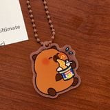  Móc khóa nhựa hình chuột lang nước Capybara Vol 3 