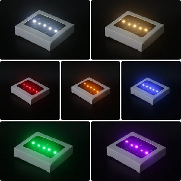  Đèn LED custom mô hình không dây LBASE T4# 