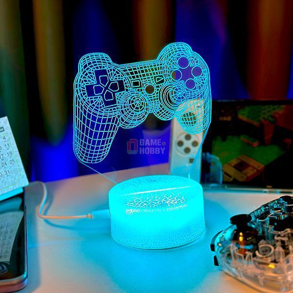  Đèn LED RGB trang trí bàn Gaming Controller tặng kèm remote 