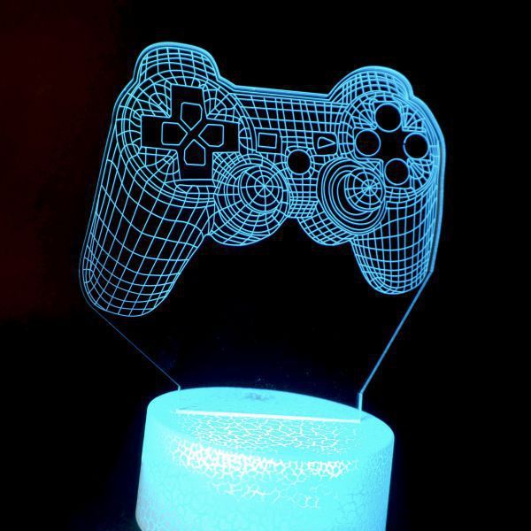  Đèn LED RGB trang trí bàn Gaming Controller tặng kèm remote 