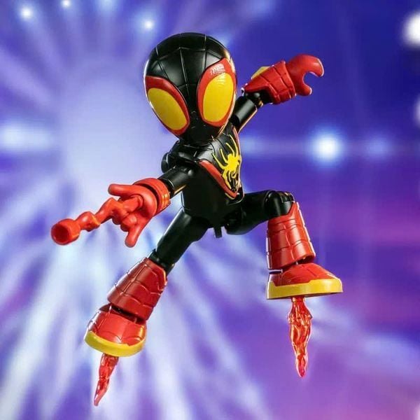  Blokees Spidey & His Amazing Friends Level 02 Miles Web-Spinners Suits 
