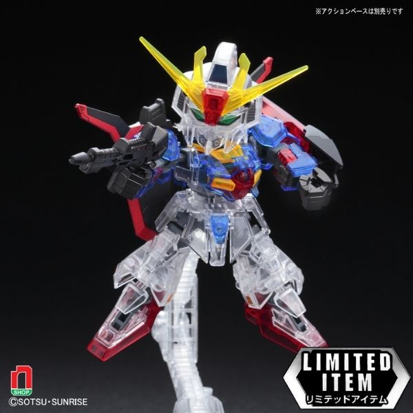 Mua Limited SD ZETA GUNDAM Cross Silhouette Frame CLEAR COLOR giá rẻ nhất