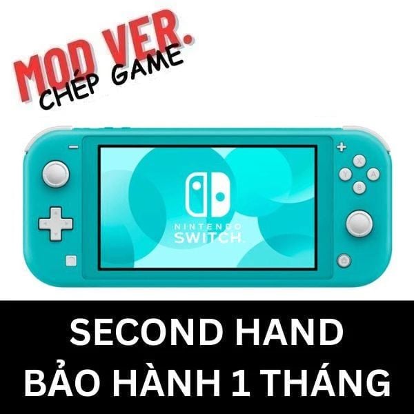  Nintendo Switch Lite Mod & Chép Game Second hand giá rẻ - Turquoise 