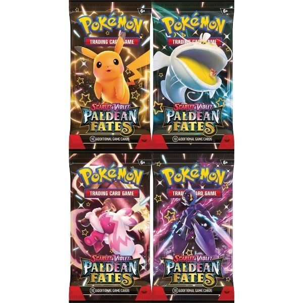  PP46 Pokemon TCG Scarlet & Violet Paldean Fates Booster Bundle 