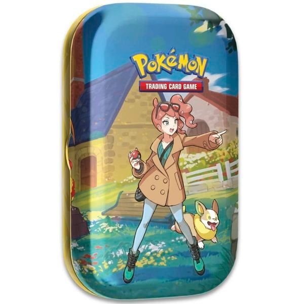  PT107 Pokemon TCG Crown Zenith Mini Tin Sonia & Yamper 