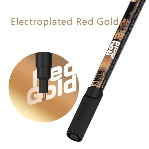 Bút sơn mô hình mạ ánh kim Electroplated Metal Marker Hobby Mio - Red Gold lên màu kim loại đẹp mắt chất lượng tốt giá rẻ mua tặng bạn bè người thân gia đình trẻ nhỏ