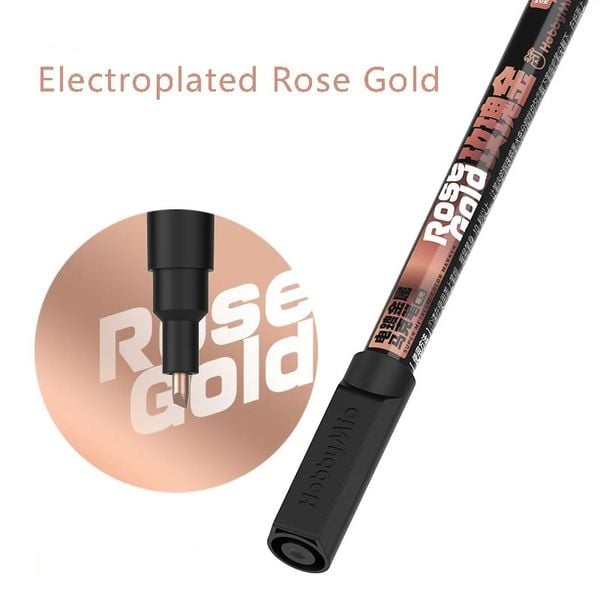 Bút sơn mô hình mạ ánh kim Electroplated Metal Marker Hobby Mio - Rose Gold lên màu kim loại đẹp mắt chất lượng tốt giá rẻ mua tặng bạn bè người thân gia đình trẻ nhỏ