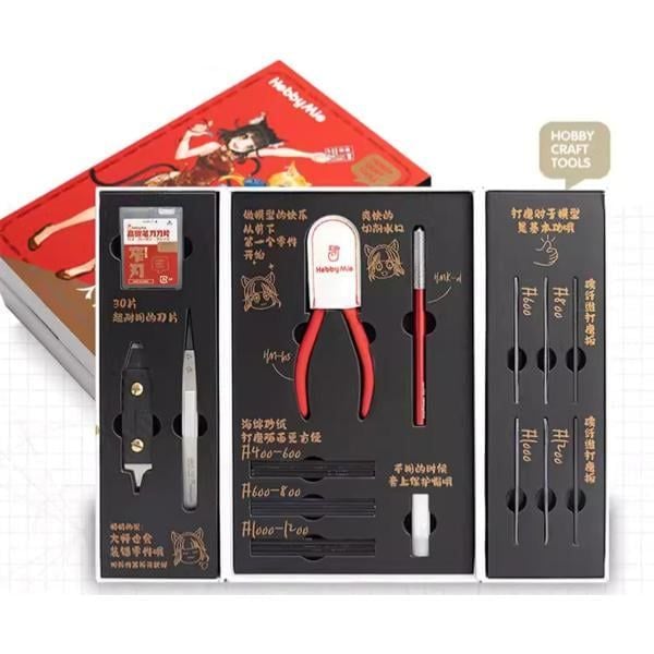  Bộ dụng cụ ráp mô hình Hobby Mio 9 món cơ bản cho người mới 