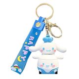  Móc khóa figure nhân vật Sanrio lái xe 
