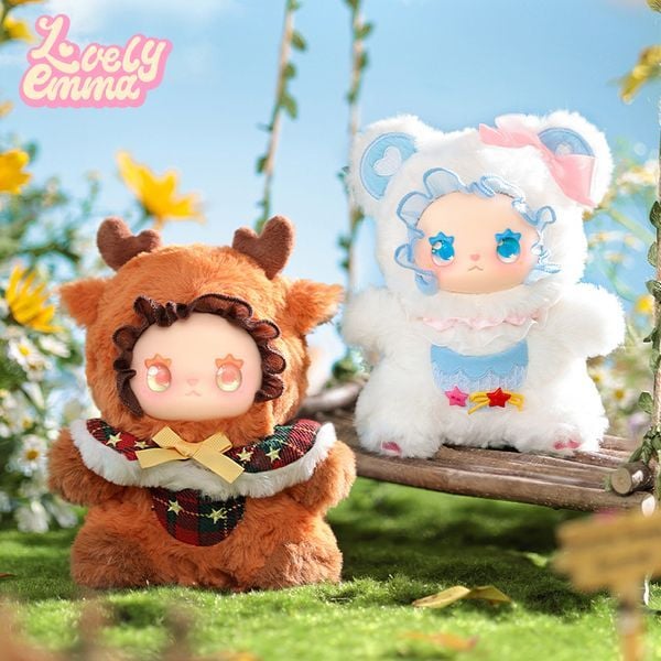 Hộp Mù Lucky Emma Pocket Zoo Blind Box mở random may mắn gấu bông mềm mại êm ái