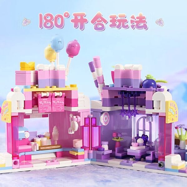  Mô hình Keeppley Tiệm Bánh Của My Melody & Kuromi K20818 