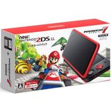  New Nintendo 2DS LL - Black + Red (Miễn phí hack + Chép game) 