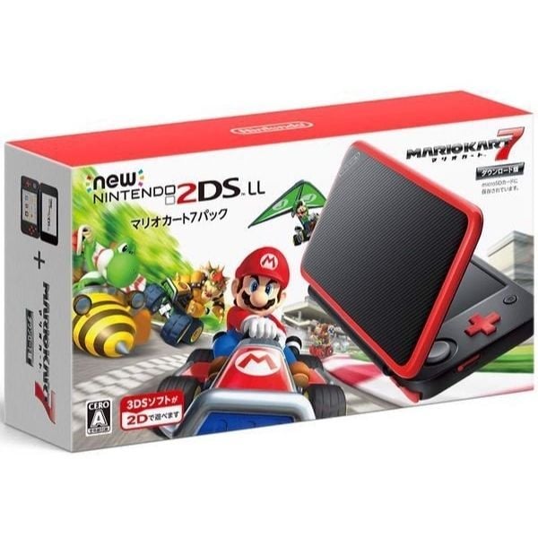 New Nintendo 2DS LL - Black + Red (Miễn phí hack + Chép game)