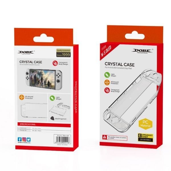 Case Ốp Trong Suốt Nintendo Switch OLED DOBE TNS-1133B 