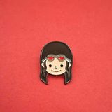  Huy hiệu kim loại One Piece Chibi Face 