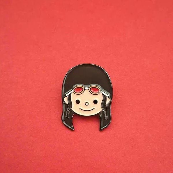  Huy hiệu kim loại One Piece Chibi Face 